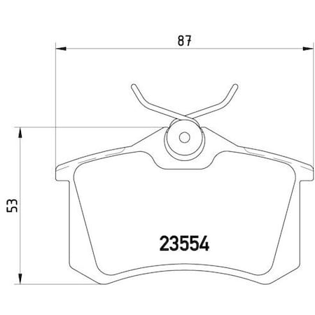 Pagid Brakes Brake Pad Set Disc Brake 8Db, 355019911 355019911